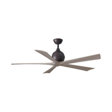 Load image into Gallery viewer, Irene Ceiling Fan in Textured Bronze/Gray Ash(5-Blade/60-Inch).
