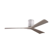 Load image into Gallery viewer, Irene IR3H Indoor / Outdoor Flush Mount Ceiling Fan in Barn Wood/Gray Ash (60-Inch).
