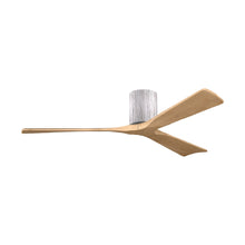 Load image into Gallery viewer, Irene IR3H Indoor / Outdoor Flush Mount Ceiling Fan in Barn Wood/Light Maple (60-Inch).
