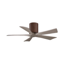 Load image into Gallery viewer, Irene IR5H Flush Mount Ceiling Fan in Walnut/Gray Ash (42-Inch).
