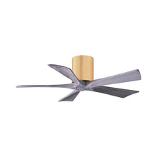 Load image into Gallery viewer, Irene IR5H Indoor / Outdoor Ceiling Fan in Light Maple/Barn Wood (42-Inch).
