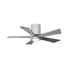 Load image into Gallery viewer, Irene IR5HLK 42-Inch Indoor / Outdoor LED Flush Mount Ceiling Fan in Barnwood Tone/Barnwood Tone.

