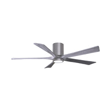 Load image into Gallery viewer, Irene IR5HLK 60-Inch Indoor / Outdoor LED Flush Mount Ceiling Fan.
