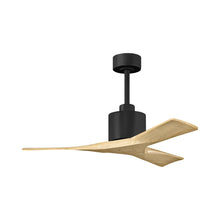 Load image into Gallery viewer, Nan Ceiling Fan in Matte Black/Light Maple Tone (42-Inch ).
