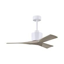 Load image into Gallery viewer, Nan Ceiling Fan in Matte White/Gray Ash (42-Inch ).
