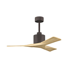 Load image into Gallery viewer, Nan Ceiling Fan in Textured Bronze/Light Maple Tone (42-Inch ).
