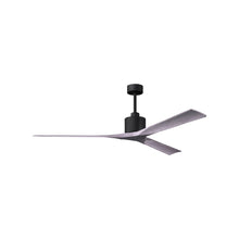 Load image into Gallery viewer, Nan XL Indoor / Outdoor Ceiling Fan in Matte Black/Barnwood (72-Inch).
