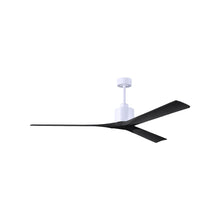 Load image into Gallery viewer, Nan XL Indoor / Outdoor Ceiling Fan in Matte White/Matte Black (72-Inch).
