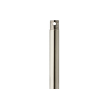 Load image into Gallery viewer, Fandelight Down Rod in Satin Nickel (6-Inch).
