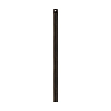 Load image into Gallery viewer, Fandelight Down Rod in Dark Bronze (18-Inch).
