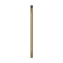 Load image into Gallery viewer, Fandelight Down Rod in Golden Silver (18-Inch).
