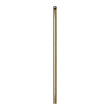 Load image into Gallery viewer, Fandelight Down Rod in Golden Silver (24-Inch).
