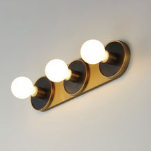 Load image into Gallery viewer, Hollywood Wall Light in Detail.
