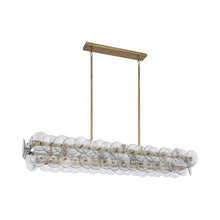 Load image into Gallery viewer, Loren Linear Chandelier in Detail.
