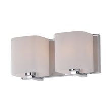 Load image into Gallery viewer, Wrap Bath Vanity Light in Polished Chrome (2-Light).
