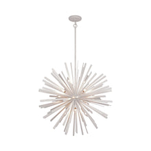 Load image into Gallery viewer, Confluence Pendant Light in Piastra White (16-Light).
