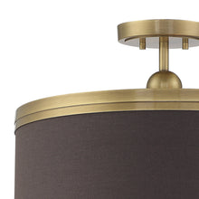 Load image into Gallery viewer, Splendour Semi Flush Mount Ceiling Light in Detail.
