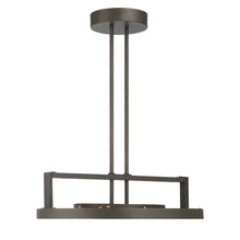 Load image into Gallery viewer, Tribeca LED Semi Flush Mount Ceiling Light in Detail.
