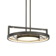 Load image into Gallery viewer, Tribeca LED Semi Flush Mount Ceiling Light in Detail.
