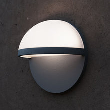 Load image into Gallery viewer, Mezza Vetro™ Outdoor LED Wall Light in Detail.
