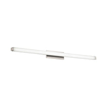 Load image into Gallery viewer, Mini Vogue LED Bath Bar in Large (2700K)/Brushed Nickel.
