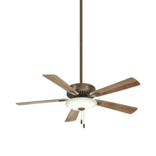 Load image into Gallery viewer, Contractor Uni-Pack LED Ceiling Fan in Heirloom Bronze.
