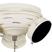 Load image into Gallery viewer, Custom 7 1/2&quot; LED Fan Light Kit in Detail.
