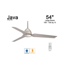 Load image into Gallery viewer, Java Ceiling Fan in Detail.
