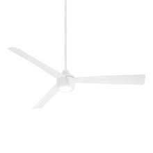 Load image into Gallery viewer, Skinnie LED Ceiling Fan in Flat White.
