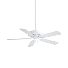Load image into Gallery viewer, Sundance Ceiling Fan in White (52-Inch).
