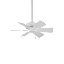 Load image into Gallery viewer, Supra Ceiling Fan in White (32-Inch).
