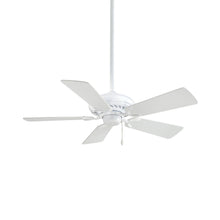 Load image into Gallery viewer, Supra Ceiling Fan in White (44-Inch).

