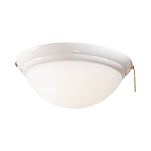 Load image into Gallery viewer, Universal K9375L Fan Light Kit in White.
