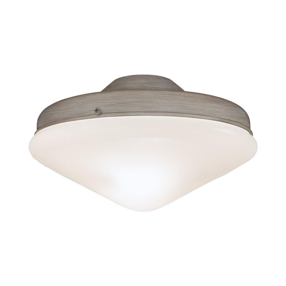Universal K9401L Fan Light Kit in Driftwood.