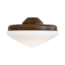 Load image into Gallery viewer, Universal K9401L Fan Light Kit in Mossoro Walnut.
