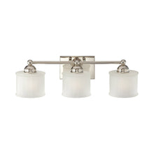 Load image into Gallery viewer, 1730 Series Bath Wall Light in Polished Nickel (3-Light).
