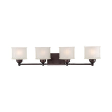 Load image into Gallery viewer, 1730 Series Bath Wall Light in Lathan Bronze (4-Light).
