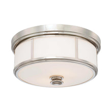 Load image into Gallery viewer, 636 Flush Mount Ceiling Light in Polished Nickel (20-Inch).
