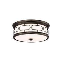 Load image into Gallery viewer, 826-L LED Flush Mount Ceiling Light in Harvard Court Bronze (Small).

