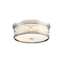 Load image into Gallery viewer, 826-L LED Flush Mount Ceiling Light in Polished Nickel (Small).
