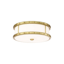 Load image into Gallery viewer, 827-L LED Flush Mount Ceiling Light in Liberty Gold (Small).
