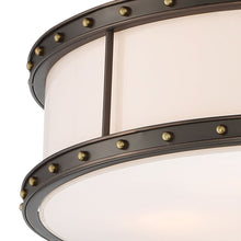 Load image into Gallery viewer, 827-L LED Flush Mount Ceiling Light in Detail.
