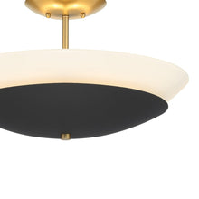 Load image into Gallery viewer, Bax Semi Flush Mount Ceiling Light in Detail.
