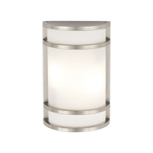 Load image into Gallery viewer, Bay View Outdoor Wall Light in Brushed Stainless Steel (12.25-Inch).
