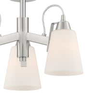 Load image into Gallery viewer, Beckonridge Semi Flush Mount Ceiling Light in Detail.
