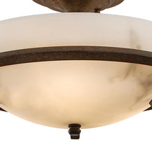 Load image into Gallery viewer, Calavera Semi Flush Mount Ceiling Light in Detail.

