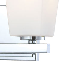Load image into Gallery viewer, City Square Bath Wall Light in Detail.
