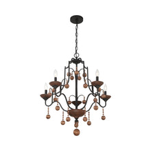 Load image into Gallery viewer, Colonial Charm Chandelier (5-Light).
