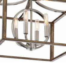 Load image into Gallery viewer, Country Estates Semi Flush Mount Ceiling Light in Detail.
