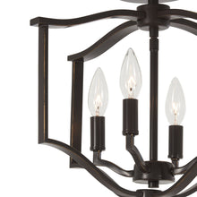Load image into Gallery viewer, Elyton Semi Flush Mount Ceiling Light in Detail.
